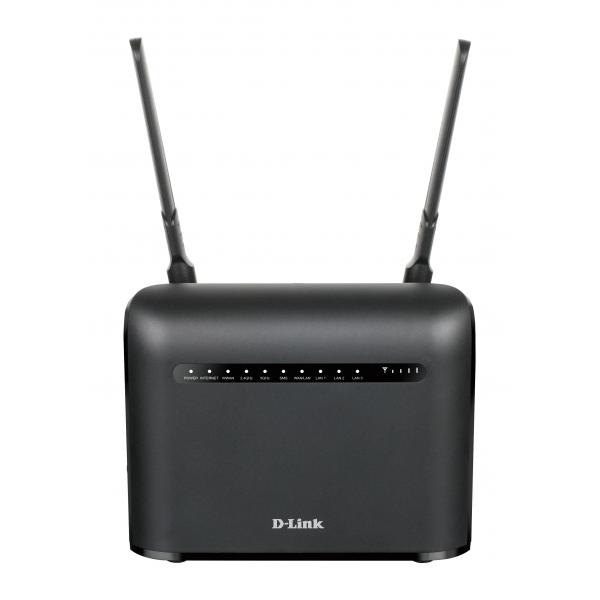 D-link ac1200 router wireless gigabit ethernet dual-band 2.4 ghz-5 ghz 3g 4g nero
