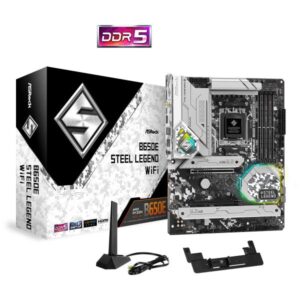 Asrock b650e steel legend wifi amd b650 socket am5 atx
