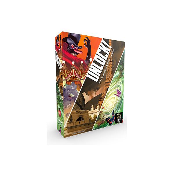 Asmodee unlock! timeless adventures gioco da tavolo