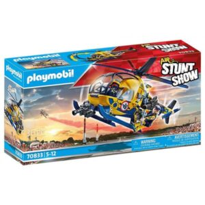 Playmobil air stuntshow elicottero con cameraman
