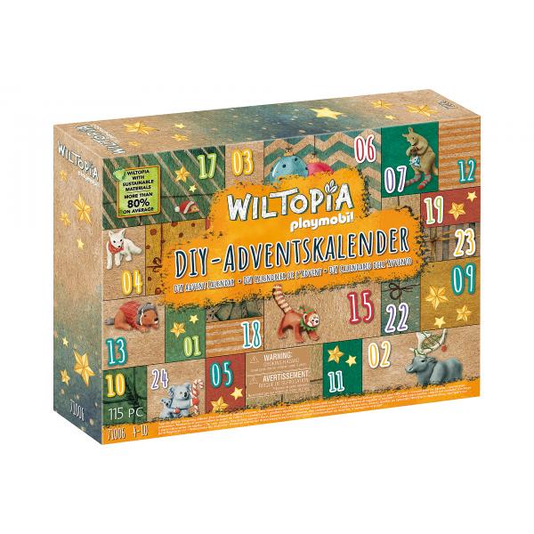 Playmobil wiltopia calendario dell`avvento fai da te animali intorno mondo
