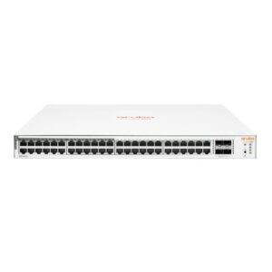 Hp enterprise aruba instant on 1830 48g 24p class4 poe 4sfp 370w gestito l2 gigabit ethernet 10-100-1000 supporto power over ethernet 1u