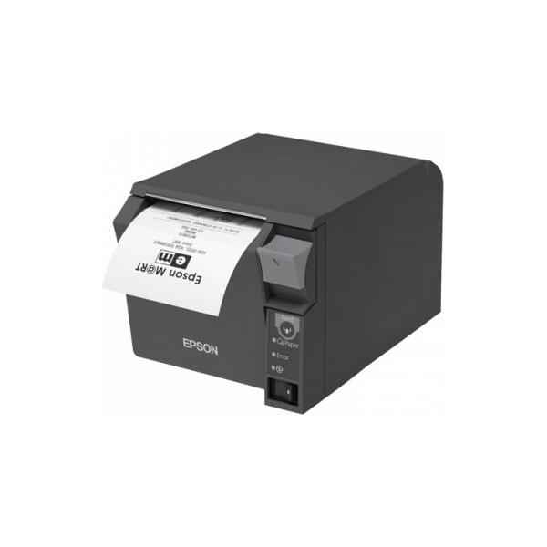 Epson tm t70ii stampante per scontrini linea termica rotolo (8 cm) 180 dpi fino a 250 mm/sec usb 2.0, seriale taglierina