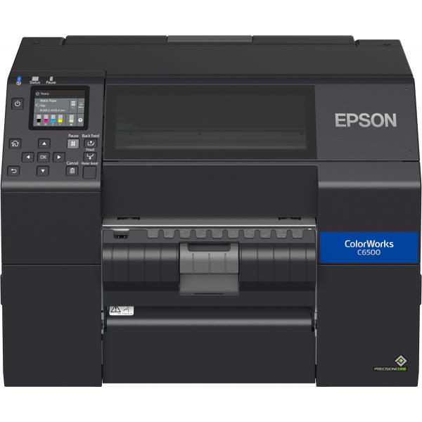 Epson colorworks cw-c6500pe stampante professionale ad inchiostro a colori per etichette lan usb