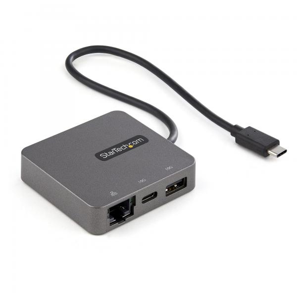 Startech.com dkt31chvl replicatore di porte e docking station per notebook cablato usb 3.2 gen 2 type-c nero-argento