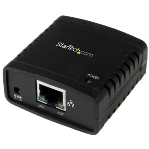 Startech server di rete per stampante ethernet 10-100 mbps con porta usb 2.0