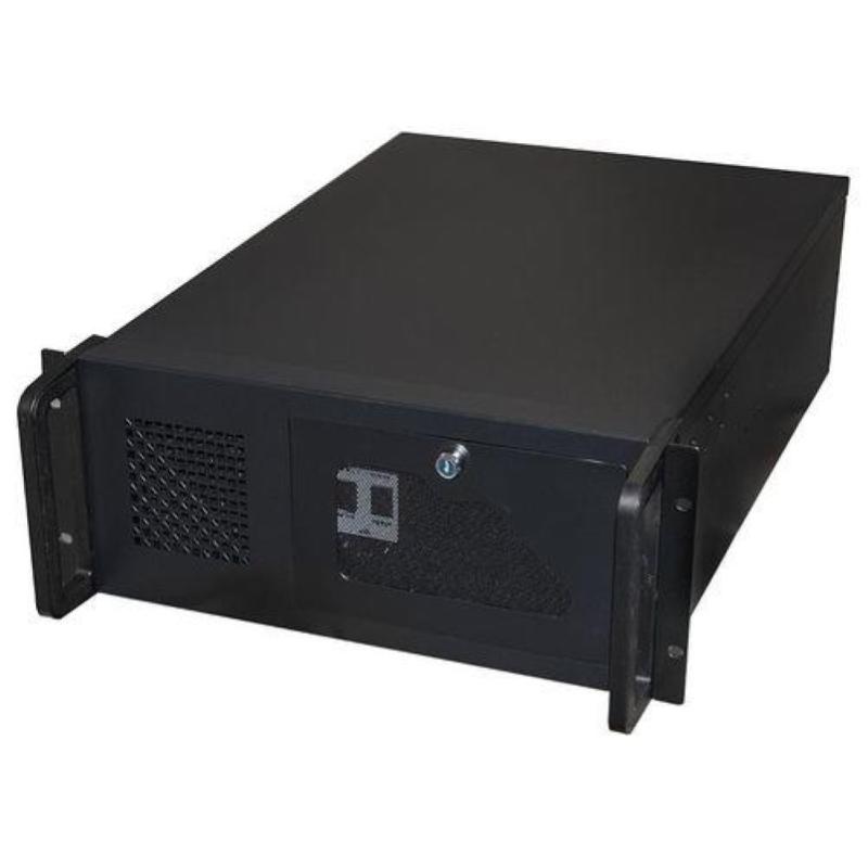 Link chassis per server installazione 19`` 4 unita` con 3 alloggiamenti 5,25`` + 6 da 3,5`` nero