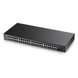 Zyxel gs1900-48 48 porte lan gigabit 2 porte sfp gigabit supporto ipv6 vlan web managed rack