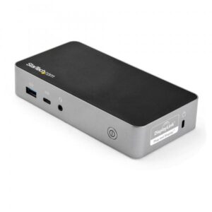 Startech docking station usb-c per due monitor hdmi con tecnologia power delivery a 60 w.