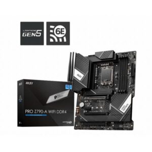 Msi pro z790-a wi-fi6e ddr4 scheda madre intel z790 lga 1700 atx