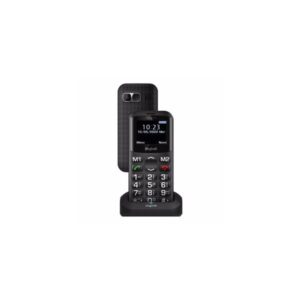 Beghelli salvalavita phone slv 11 dual sim 1.77 senior phone tasto sos e chiamata rapida tasti grandi volume amplificato collegabile a centro salavavita 24/24 black