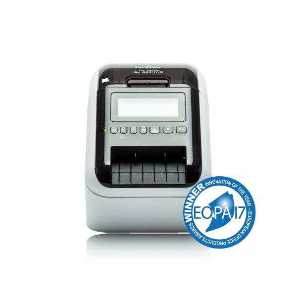 Brother ql-820nwbc stampante per etichette termica diretta a colori 300x600 dpi 176 mm-s collegamento ethernet lan dk wi-fi bluetooth
