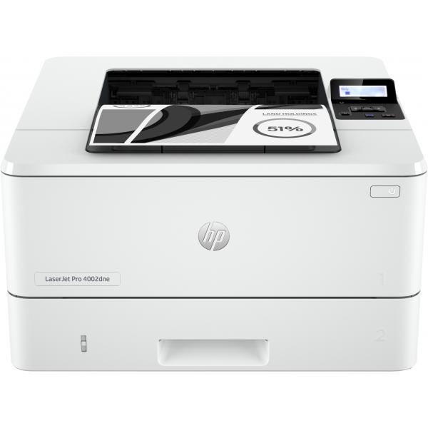 Hp laserjet pro stampante 4002dne bianco e nero stampa fronte-retro cartuccia con jetintelligence stampa da smartphone o tablet