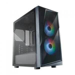 Cooler master case micro atx mid tower cmp 320 argb tempered glass desktop argb