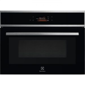 Electrolux evm8e08x forno microonde da incasso compatto serie 600 capacita` 42 litri potenza 1000 w acciaio inox