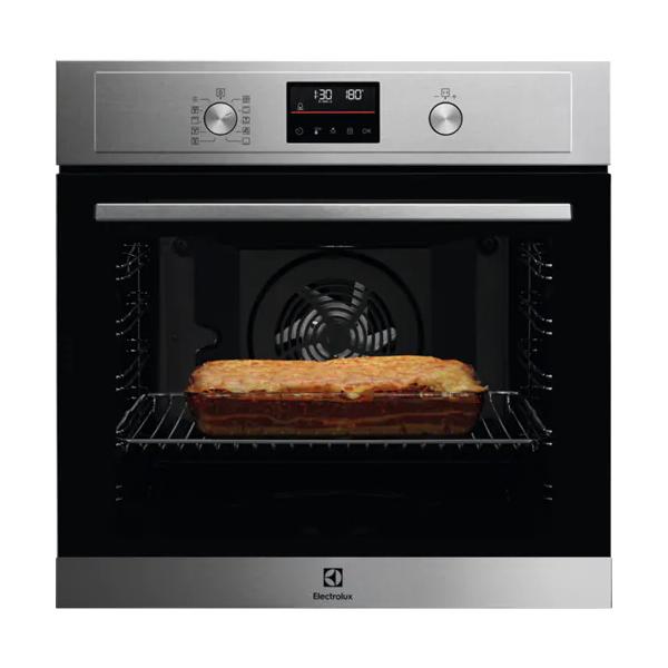 Electrolux eof4p46x forno multifunzione da incasso surroundcook serie 600 con pulizia pirolitica capacita` 72 litri classe energetica a+ acciaio inox antimpronta