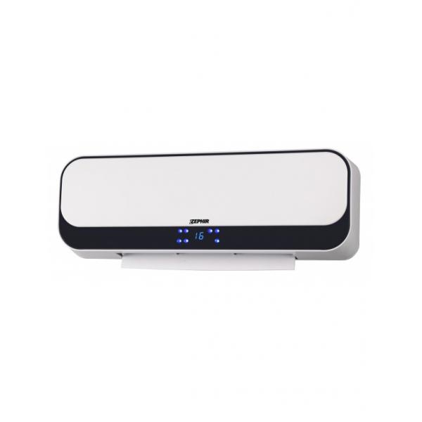 Zephir termoconvettore ceramicoparete 2000w telecomado bianco zmw1002b