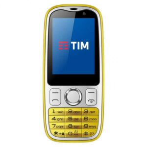 Cellulare tim easy 4g 2.4 4g whatsapp integrato yellow tim italia