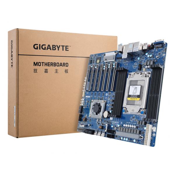 Giga-byte mc62-g40 scheda madre amd wrx80 tr 5000 ready 8xdimm 2x10gbe 4xsata3 7xpcie3