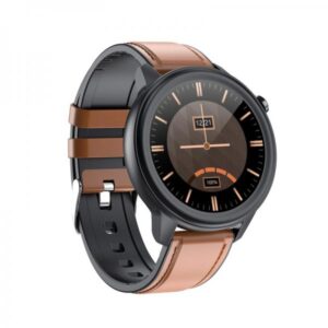 Maxcom fw46 xenon smartwatch 1.3 tft bluetooth 4.2 pulsossimetro l`ecg frequenza cardiaca notifiche e messaggi nero marrone