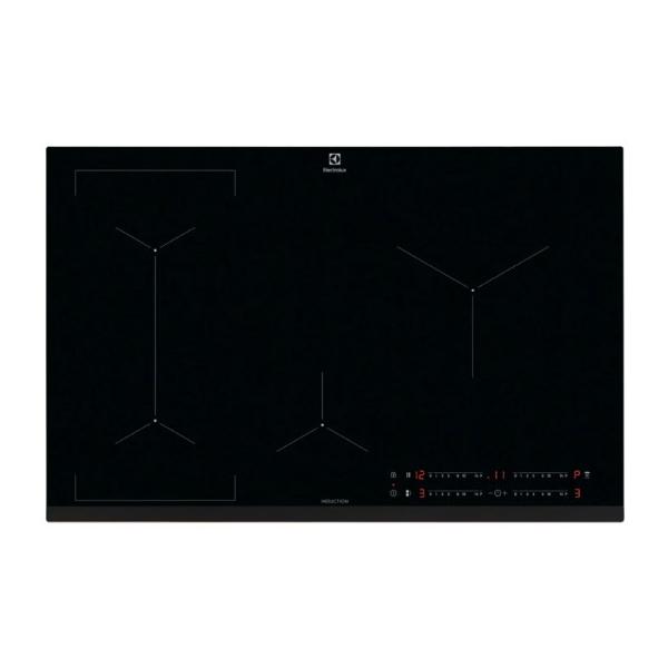 Electrolux lil83443 serie 600 bridge piano cottura ad induzione 4 zone 80 cm