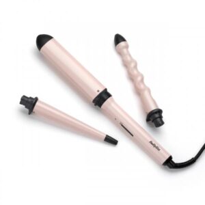 Babyliss arricciacapelli curl and wave trio rosa