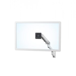 Ergotron hx wall mount monitor arm kit montaggio per monitor fino a 42`` bianco
