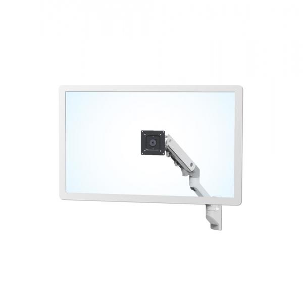 Ergotron hx wall mount monitor arm kit montaggio per monitor fino a 42`` bianco