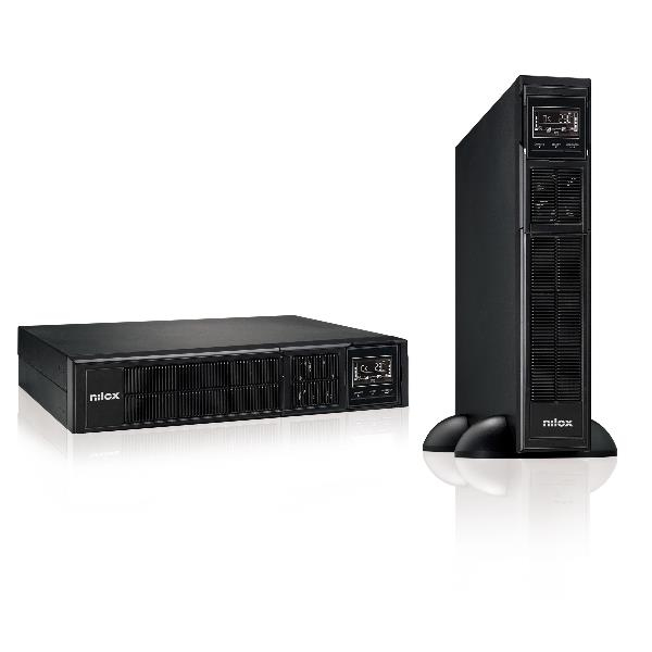 Nilox nxgcol3k6rt6x9 ups premium online lcd 3600 rack