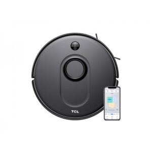 Tcl sweeva 6000 aspirapolvere robot 0.5l senza sacchetto wi-fi sistema di navigazione laser lds black