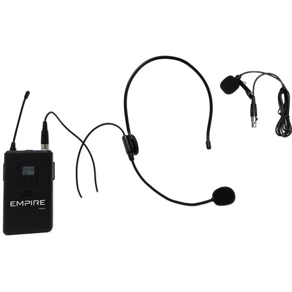 Empire ty.mn100 microfono neck uhf modular voice pro line nero