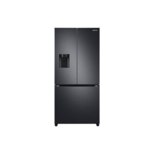 Samsung rf50a5202b1 frigorifero side-by-side libera installazione 495 litri matte black classe energetica f dispenser acqua senza allaccio idrico nero