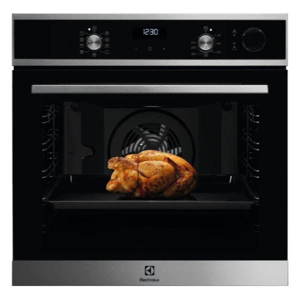 Electrolux eoc5h40x forno multifunzione da incasso a vapore serie 700 infispace capacita` 72 litri classe energetica a 60 cm inox