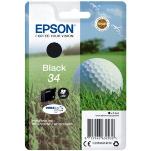 Epson t34 durabrite ultra ink 6,1ml nero