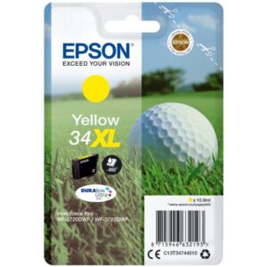 Epson cartuccia pallina golf 34xl giallo