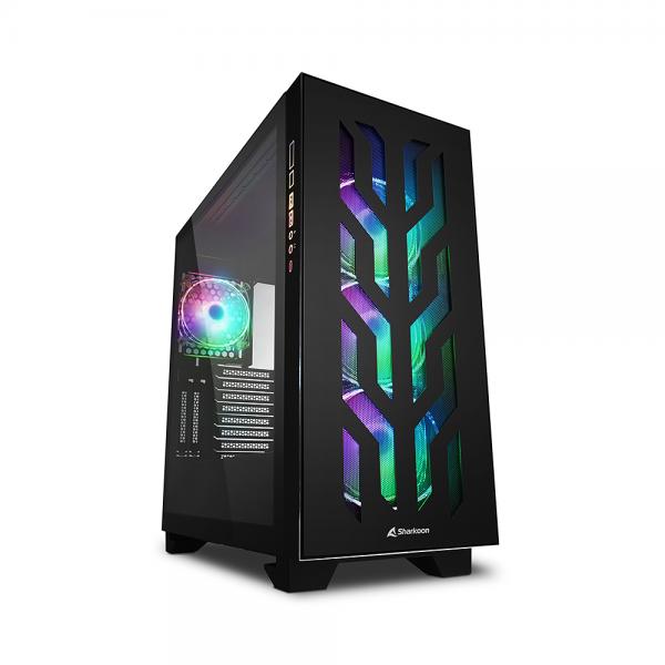 Sharkoon elite shark ca300t midi tower nero