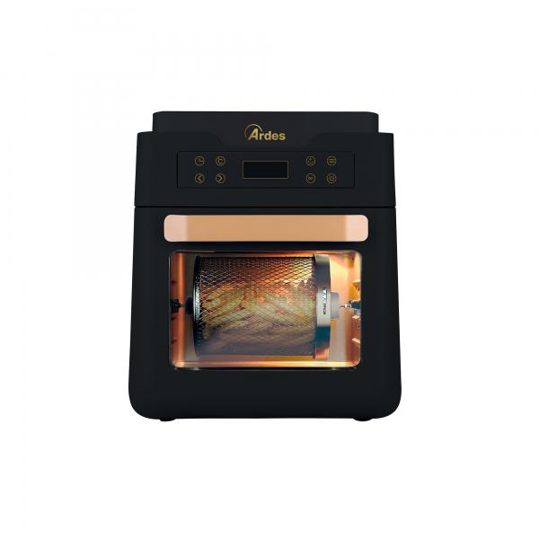 Ardes eldorada xxl friggitrice ad aria + fornetto elettrico 12 lt air fryer per friggere e cuocere senza olio programmi automatici max temperatura 200 gradi