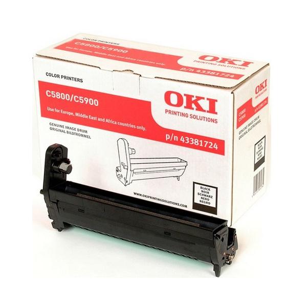 Oki tamburo stampa nero c5800n / c5800dn / c5900n / c5900dn / c5900dtn / c5900cdtn / c5550 mfp 20.000 pagine