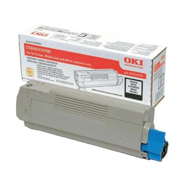 Oki cartuccia toner black c5800 5900