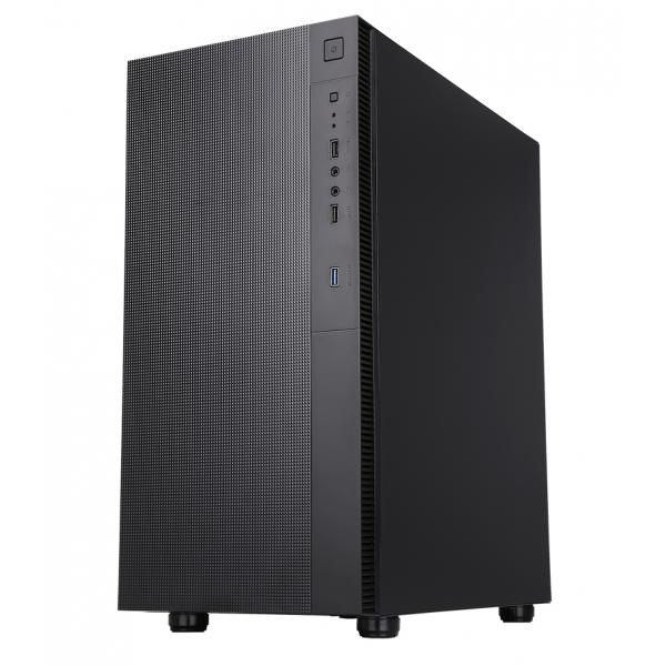 Itek case sylent 03 silent middle tower usb 3 3x12cm fan rivestimento fonoassorbente