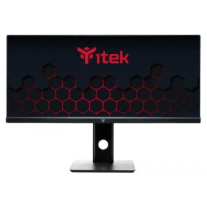 Itek monitor ggf - 29 pollici, piatto, risoluzione wfhd 2560x1080 ultrawide, pannello ips da 100hz, schermo 21:9, 4ms od, collegamenti 2xhdmi e dp, usb, hdr, g-sync, freesync