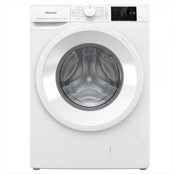 Hisense w10141gevm lavatrice a carica frontale steam mix classe energetica a capacitÃ  di carico 10kg centrifuga 1400 giri motore inverter funzione vapore baby care