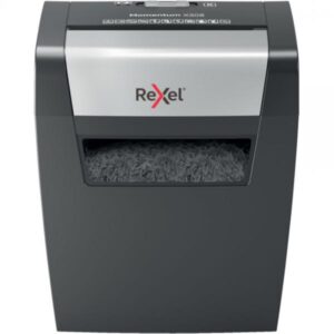 Rexel momentum x308 distruggi documenti particle-cut shredding nero-grigio