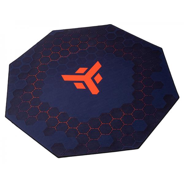 Itek itdgamdrya01 tappeto ottagonale per sedie gaming 1200x1200x3mm