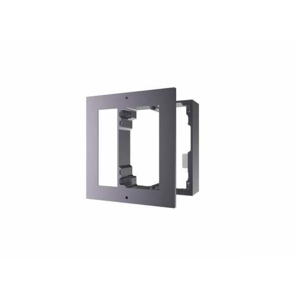 Hikvision cornice 1 modulo. contiene cornice e scatola da parete per posto esterno - ds-kd-acw1