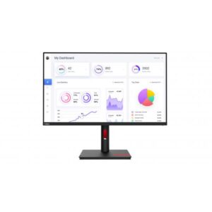 Lenovo t32p-30 monitor per pc 32 3840x2160 16:9 1000:1 350cd/m2 4ms usb-c