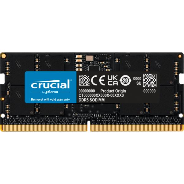 Crucial ct16g48c40s5 memoria ram 16gb ddr5 4800 sodimm cl40