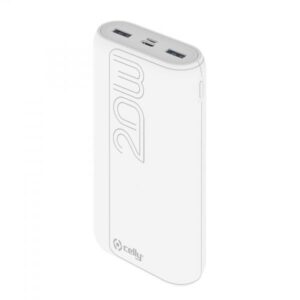 Celly power bank pd 20w 20000 evo bianco