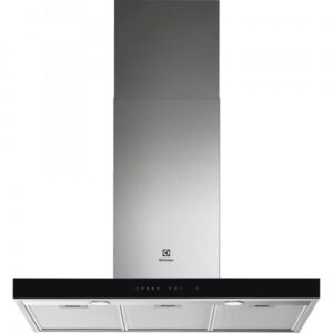 Electrolux lft769x cappa aspirante a parete classe energetica a 720 m3-h 3 velocita` + intensiva illuminazione led connessione hob2hood touch control 90 cm acciaio inox + vetro