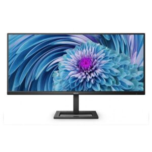 Philips 346e2lae monitor gaming 34`` uwqhd flat, 21:9 con usb-c, 3440*1440, amd fresync, 100hz, 1ms, 300cd-m2, display port, hdmi 2.0, hub usb, speakers integrati, multiview, ergonomico